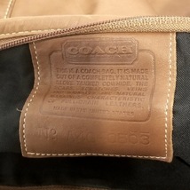 コーチ COACH ボストンバッグ 0503 - レザー ブラウン 本体ロックなし バッグ_画像8