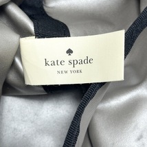ケイトスペード Kate spade ハンドバッグ - ナイロン×レザー 黒×アイボリー リボン バッグ_画像8