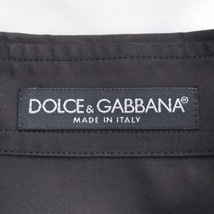 ドルチェアンドガッバーナ DOLCE&GABBANA 長袖シャツブラウス サイズ38 S - 黒 レディース 美品 トップス_画像3