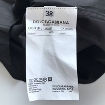 ドルチェアンドガッバーナ DOLCE&GABBANA 長袖シャツブラウス サイズ38 S - 黒 レディース 美品 トップス_画像4