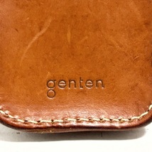 ゲンテン genten シガレットケース - レザー ブラウン 財布_画像5