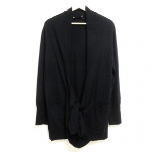  Balenciaga BALENCIAGA cardigan size 40 M 245602 - black lady's long sleeve / cashmere tops 