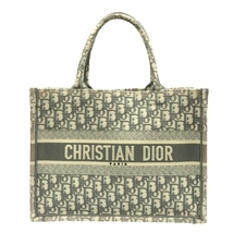 ディオール/クリスチャンディオール DIOR/ChristianDior トートバッグ ブックトートミディアムバッグ/旧スモール ジャガード バッグ_画像1