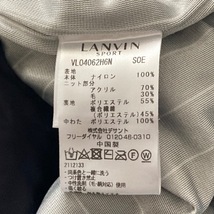 ランバンスポーツ LANVIN SPORT ブルゾン サイズ40 M - ネイビー レディース 長袖/ニット/中綿/プルオーバー/秋/冬 ジャケット_画像4