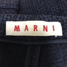 マルニ MARNI 黒×ダークグレー レディース コート_画像3