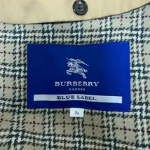 バーバリーブルーレーベル Burberry Blue Label トレンチコート サイズ36 S - ベージュ レディース 長袖/春/秋 コート_画像3