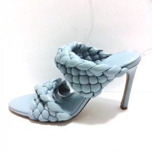  Bottega Veneta BOTTEGA VENETA сандалии 38 - кожа голубой женский обувь 