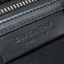 ジバンシー GIVENCHY ハンドバッグ アンティゴナ レザー 黒×イエロー レディース バッグ_画像7