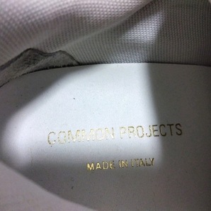 コモンプロジェクト COMMON PROJECT スニーカー 41 - 化学繊維×スエード×ヌバック 黒×ダークグレー メンズ 靴の画像5