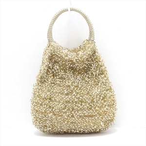  Anteprima ANTEPRIMA tote bag wire bag wire champagne gold bag 