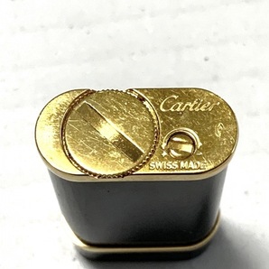 カルティエ Cartier - 金属素材 ゴールド×黒 着火確認できず ライターの画像4