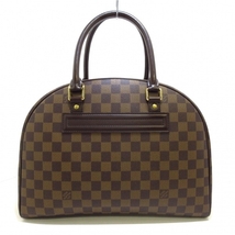 ルイヴィトン LOUIS VUITTON ハンドバッグ N41455 ノリータ ダミエ・キャンバス エベヌ レディース SP1026 美品 バッグ ダミエ_画像1