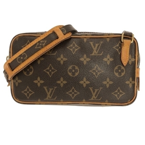 ルイヴィトン LOUIS VUITTON ショルダーバッグ M51828 ポシェットマルリーバンドリエール モノグラム・キャンバス - DU0093 バッグ