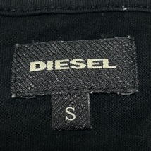 ディーゼル DIESEL 半袖Tシャツ サイズS - 黒×白 メンズ クルーネック/S トップス_画像3