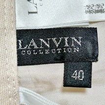 ランバンコレクション LANVIN COLLECTION ロングスカート サイズ40 M - ベージュ レディース プリーツ ボトムス_画像3
