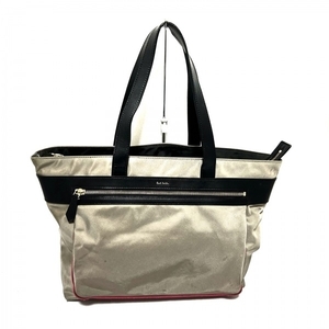  Paul Smith PaulSmith ручная сумочка - нейлон × кожа хаки × чёрный сумка 