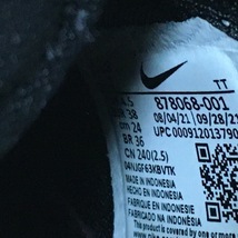 ナイキ NIKE スニーカー 24 878068-001 ナイキ エア プレスト 化学繊維 黒×白 レディース 靴_画像6