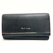 ポールスミス PaulSmith キーケース - レザー 黒 4連フック 美品 財布_画像1