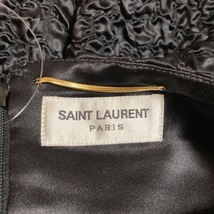 サンローランパリ SAINT LAURENT PARIS ミニスカート サイズF34 588218 - 黒 レディース 美品 ボトムス_画像3