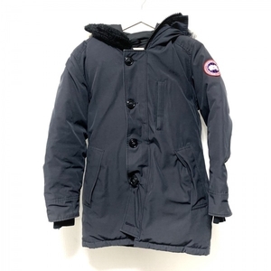 カナダグース CANADA GOOSE ダウンジャケット サイズXS 3438JM ネイビー メンズ 長袖/コヨーテ/冬 ジャケット