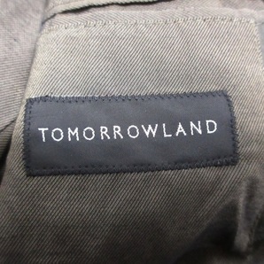 トゥモローランド TOMORROWLAND サイズ46 XL - カーキ メンズ レザー ジャケットの画像3