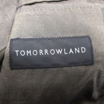 トゥモローランド TOMORROWLAND サイズ46 XL - カーキ メンズ レザー ジャケット_画像3