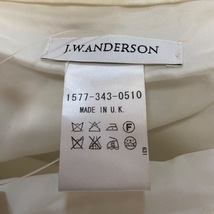 ジェイダブリューアンダーソン J.W.Anderson/JWAnderson ロングスカート サイズ8 M - アイボリー レディース 麻 ボトムス_画像5