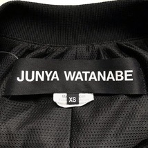 コムデギャルソンジュンヤワタナベ COMMEdesGARCONS JUNYA WATANABE ブルゾン サイズXS - 黒 レディース 長袖/ジップアップ/秋/冬 美品_画像3