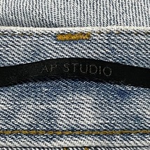 エーピー ストゥディオ AP STUDIO ジーンズ/デニムパンツ サイズ38 M - ライトブルー レディース フルレングス/ダメージ加工 ボトムス_画像3