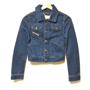  diesel DIESEL G Jean / Denim jacket size XS - cotton blue lady's long sleeve / spring / summer jacket 