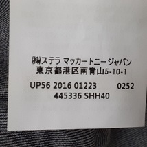 ステラマッカートニー stellamccartney 長袖シャツブラウス サイズ42 XL - ネイビー レディース デニム/フリル/レース 美品 トップス_画像6