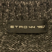 エトロ ETRO 長袖セーター/ニット サイズ44 L - ダークグレー レディース ラメ トップス_画像3