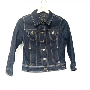  Agnes B agnes b G Jean / Denim jacket size TU - dark navy lady's long sleeve / spring / autumn beautiful goods jacket 