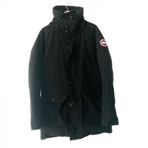 カナダグース CANADA GOOSE ダウンコート サイズL 2300JM - 黒 メンズ 長袖/ジップアップ/冬 美品 コート