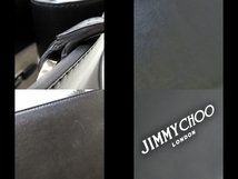 ジミーチュウ JIMMY CHOO トートバッグ N/Sトート M レザー 黒×白 バッグ_画像10