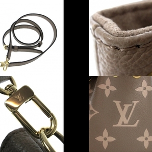 ルイヴィトン LOUIS VUITTON ハンドバッグ M46291 ナノノエ モノグラム・アンプラント レザー（皮革の種類：牛革） トゥルトレールクレームの画像10