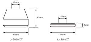 【HKS】 ハイパーマックスシリーズ用オプションパーツ バンプラバー (L=30) [82004-AK030]