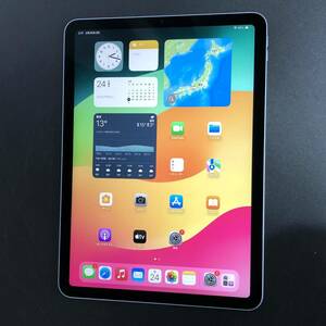 【中古】Apple iPad Air（第4世代/2020） Wi-Fiモデル 64GB スカイブルー MYFQ2J/A