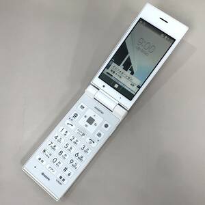 【中古】SIMフリー DIGNOケータイ 501KC ホワイト ≪softbank版(SIMロック解除済み),判定○≫