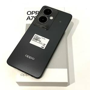 【新品未使用 訳あり】SIMフリー OPPO A79 5G A303OP ミステリーブラック 利用制限〇 Y!mobile版の画像3