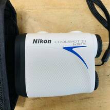 1M37654-150 現状品 Nikon ニコン COOLSHOT20 レーザー距離計 測量機 ゴルフ_画像5