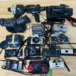 AC37869 set sale junk camera MIRAX Canon MINOLTA SONY KONICA PENTAX Panasonic