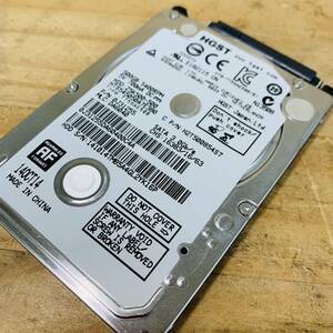 1N37954 初期化OK HGST HDD 500GB 1401CT14