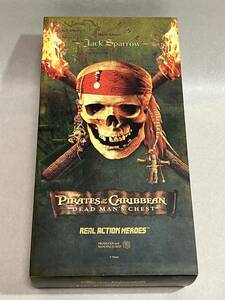 ☆メディコムトイ・RAH・リアルアクションヒーローズ・PIRATES OF CARIBBEAN・JACK SPARROW(JOHNNY DEPP)ジャック・スパロー・未開封品☆