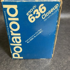 『ポラロイド Polaroid 636 Closeup クローズアップレンズ付 箱付 インスタントカメラ 現状品」の画像5