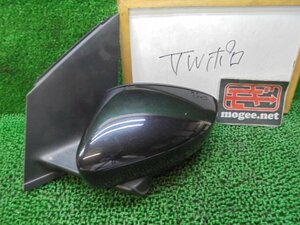 9EP3124DE4 ) Volkswagen Polo DBA-6RCBZ 2010 year original side door mirror left 6R2857501HC9X