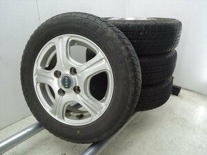 155/65R13 オートバックス ICE ESPORTE ホイールセット 13×4J 4H PCD100 +45 アルト ワゴンR 室内保管 手渡し可!個人宅着払い!B934