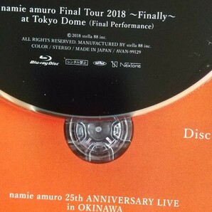 ◯安室奈美恵 ／ Final Tour 2018 ~Finally~(東京ドーム最終公演+25周年沖縄ライブ+福岡ヤフオク!ドーム公演)(初回生産限定版)(Blu-ray の画像7