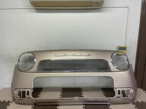 Suzuki Lapin ショコラ フロントBumper HE22S 後期 Genuine 71711-85KA ZVF シャンパンピンクPearlメタリック 