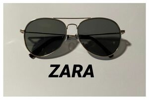 ☆ZARA ザラ サングラス ケース付 アビエーター ティアドロップ